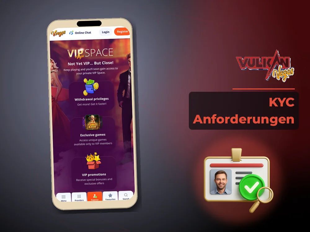 Vulkan vegas - KYC Anforderungen