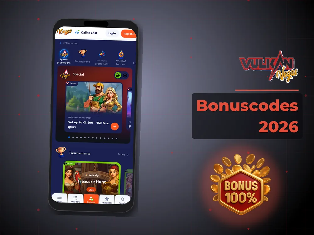 Vulkan vegas - Bonuscodes 2026