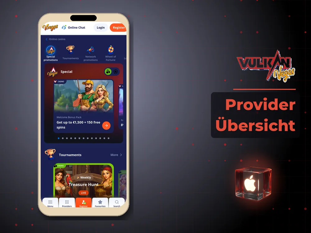 Vulkan vegas - Provider Übersicht