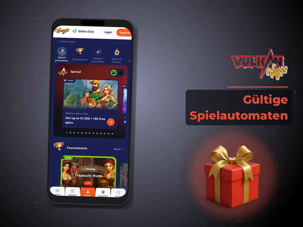 Vulkan vegas - Gültige Spielautomaten