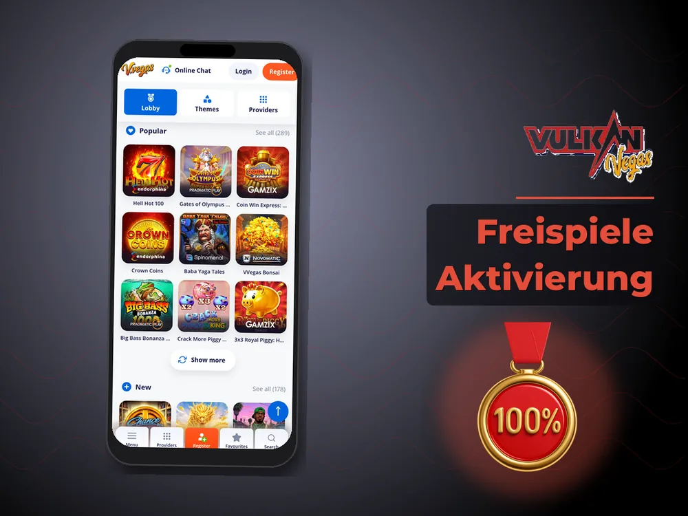 Vulkan vegas - Freispiele Aktivierung