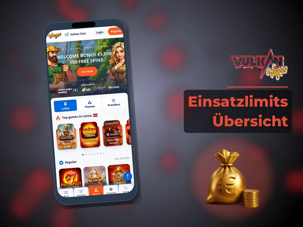 Vulkan vegas - Einsatzlimits Übersicht