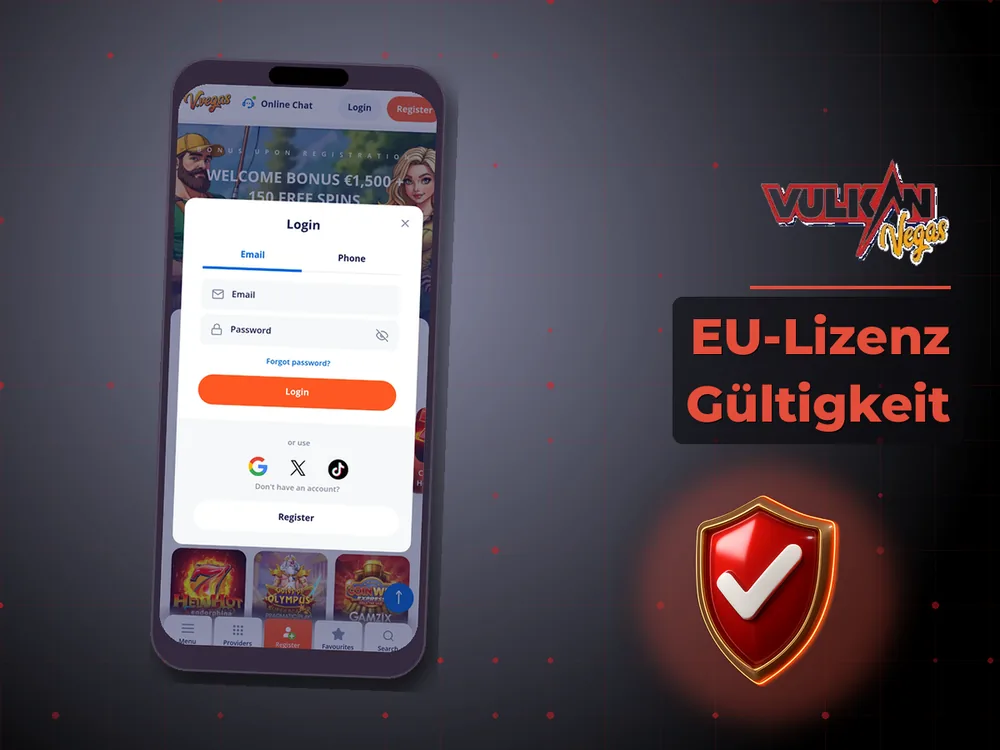 Vulkan vegas - EU-Lizenz Gültigkeit