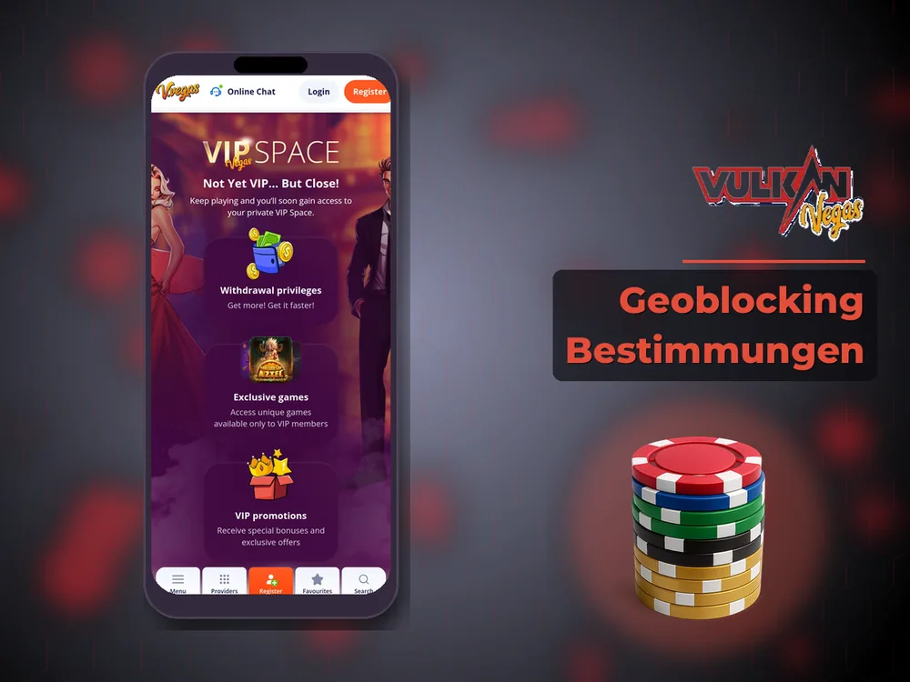 Vulkan vegas - Geoblocking Bestimmungen
