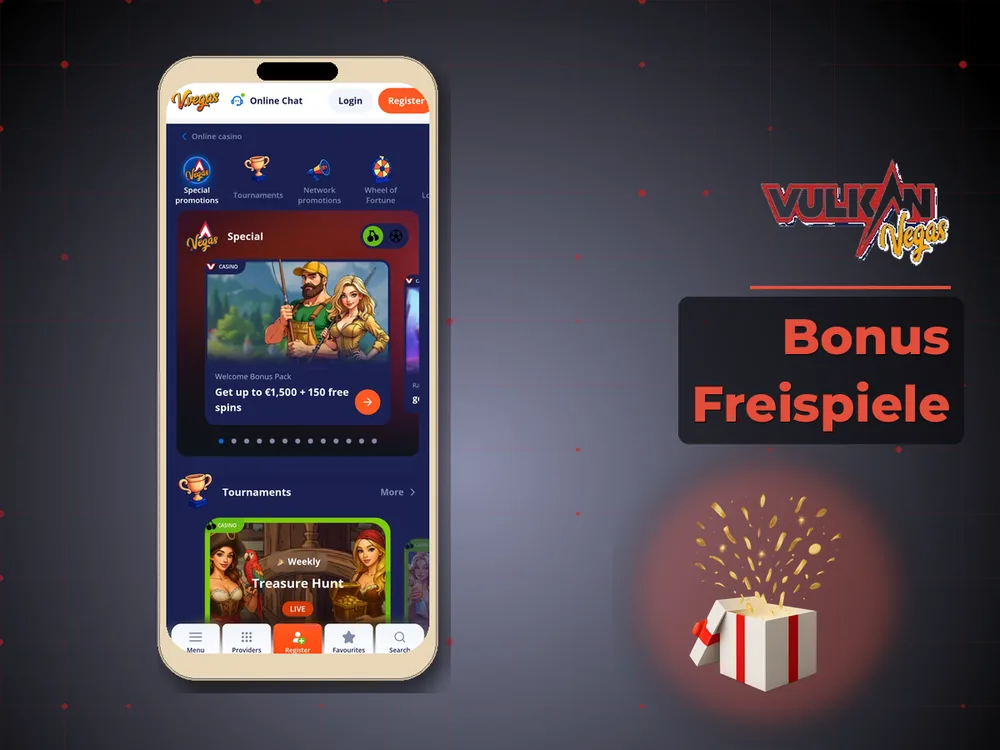Vulkan vegas - Bonus Freispiele
