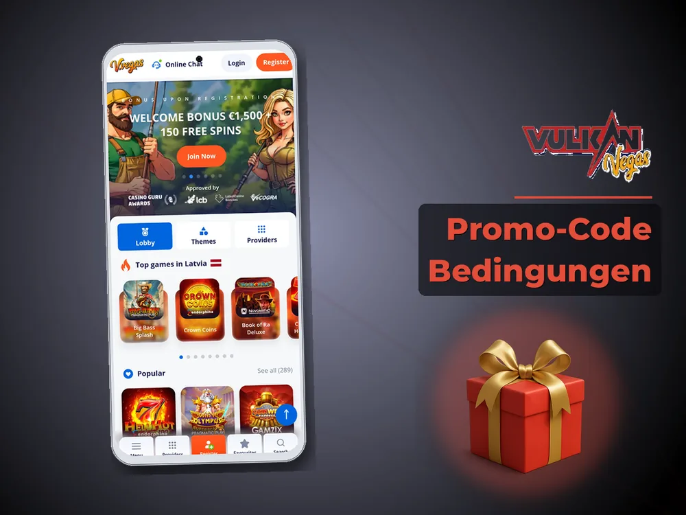 Vulkan vegas - Promo-Code Bedingungen