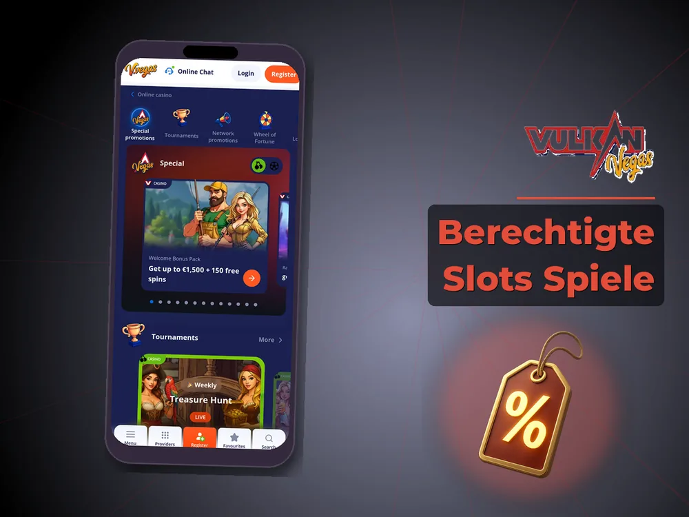 Vulkan vegas - Berechtigte Slots Spiele