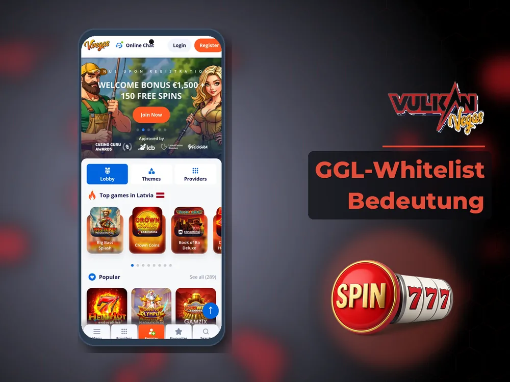 Vulkan vegas - GGL-Whitelist Bedeutung