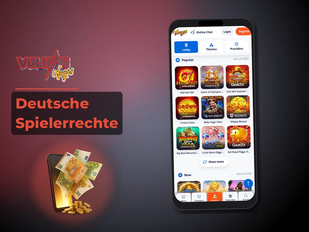 Vulkan vegas - Deutsche Spielerrechte