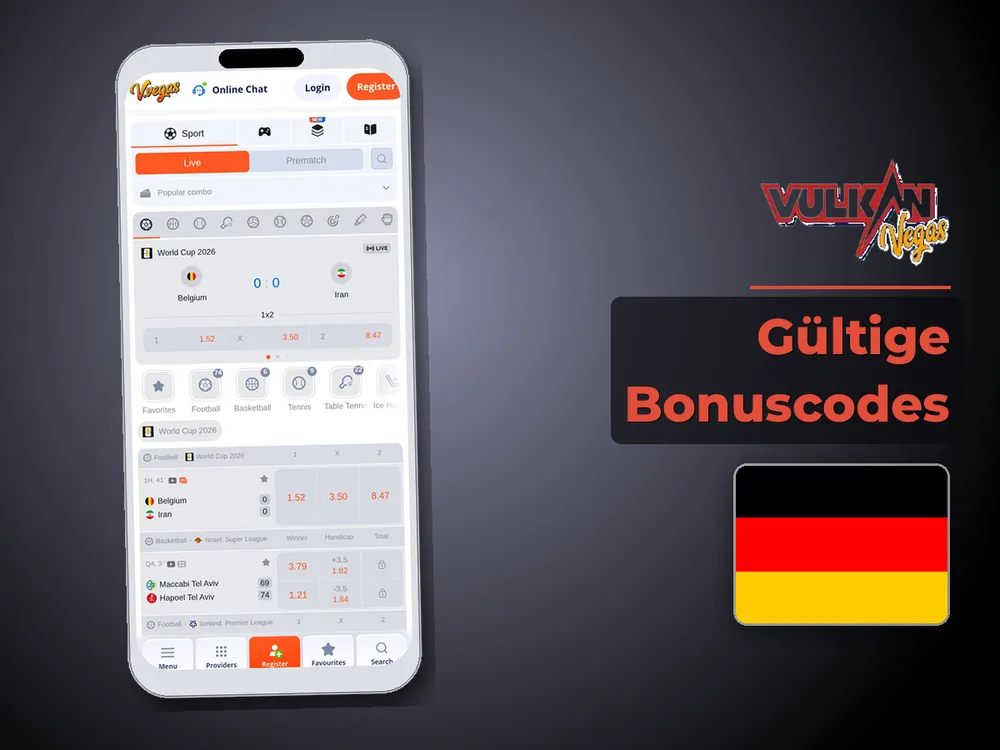 Vulkan vegas - Gültige Bonuscodes