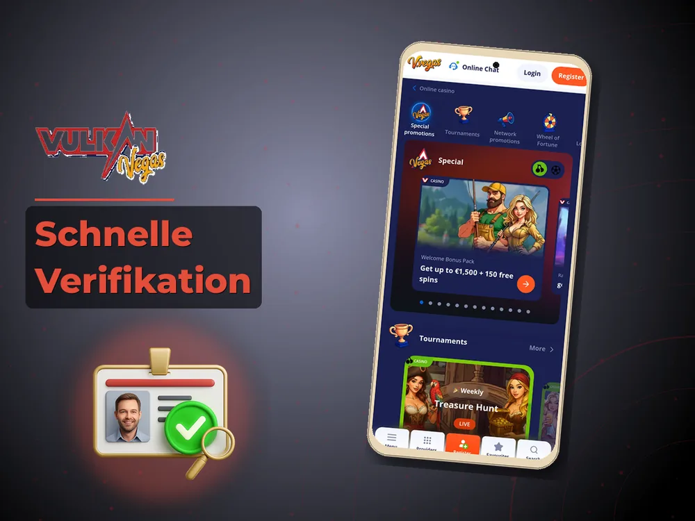 Vulkan vegas - Schnelle Verifikation