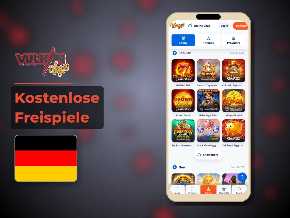 Vulkan vegas - Kostenlose Freispiele