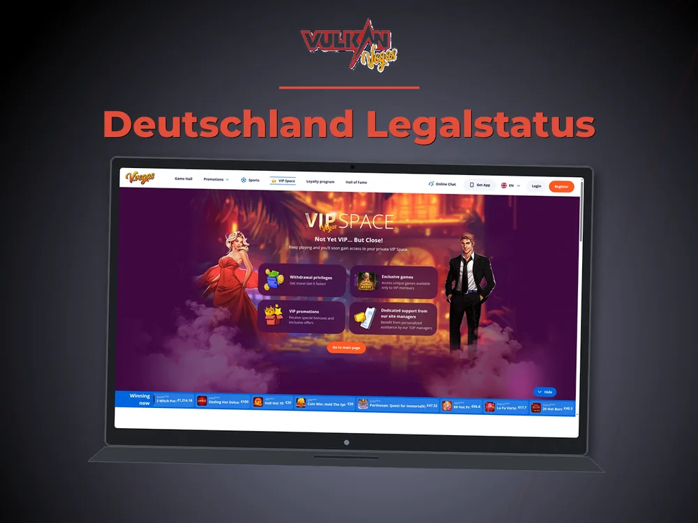 Vulkan vegas - Deutschland Legalstatus