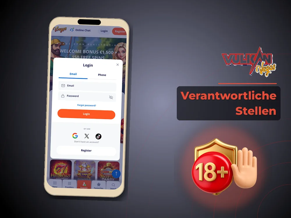 Vulkan vegas - Verantwortliche Stellen