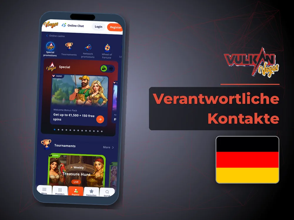 Vulkan vegas - Verantwortliche Kontakte