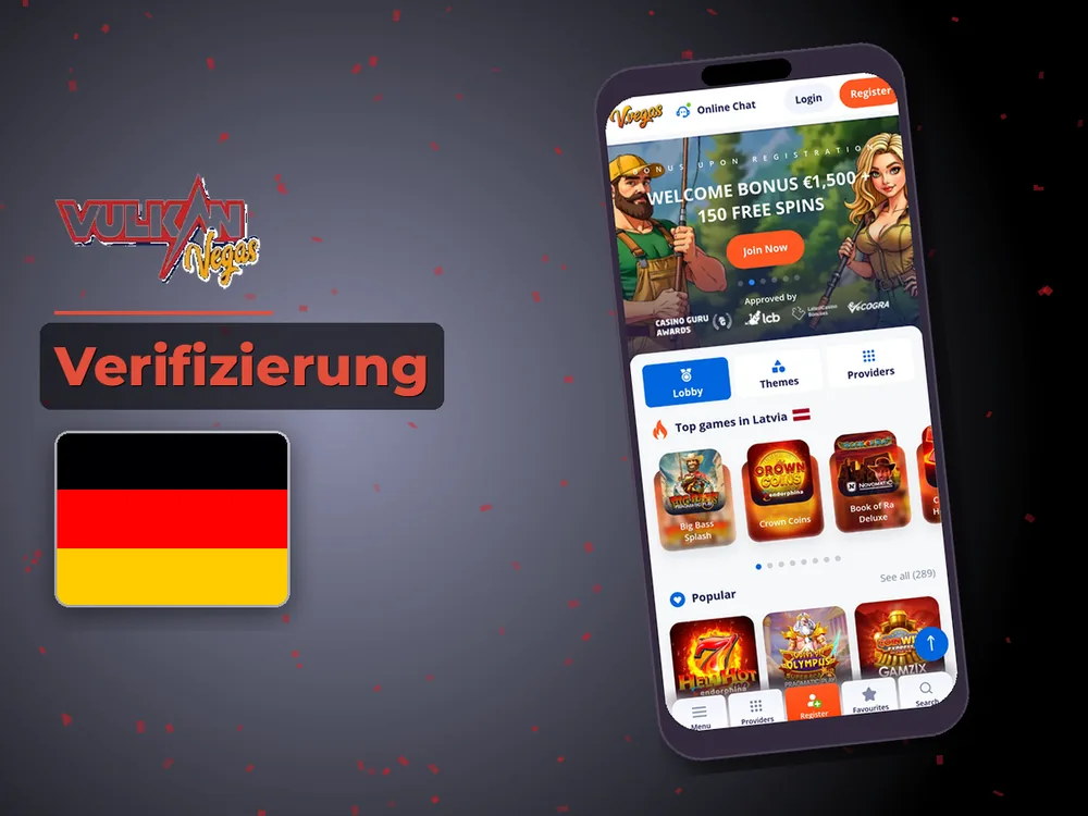 Vulkan vegas - Verifizierung