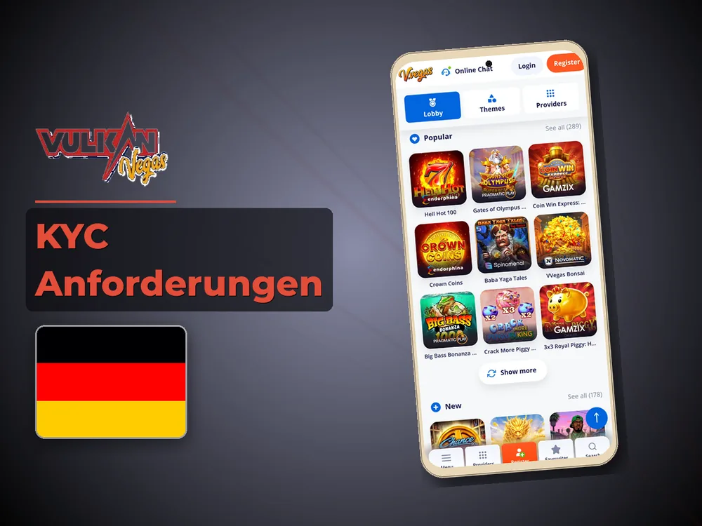 Vulkan vegas - KYC Anforderungen