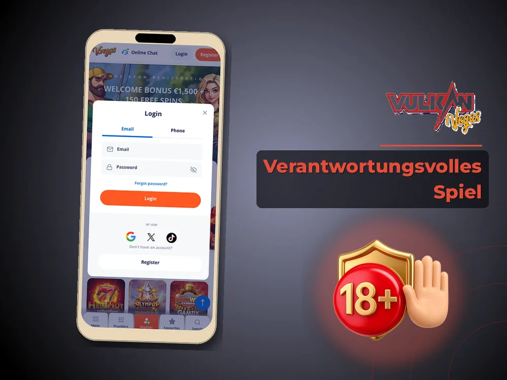 Vulkan vegas - Verantwortungsvolles Spiel