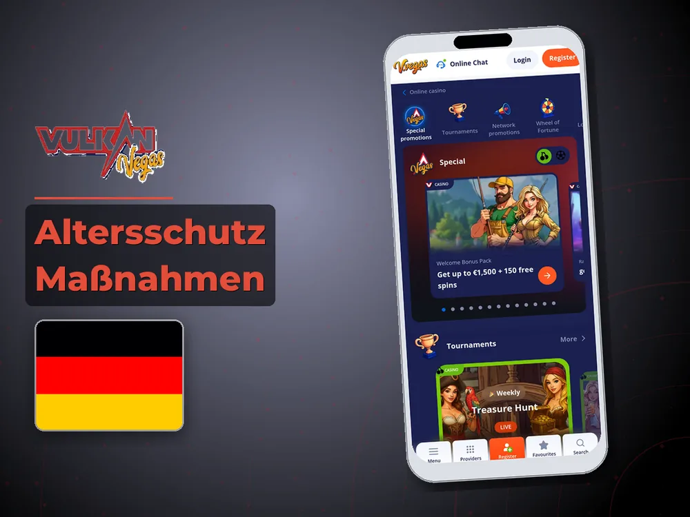 Vulkan vegas - Altersschutz Maßnahmen