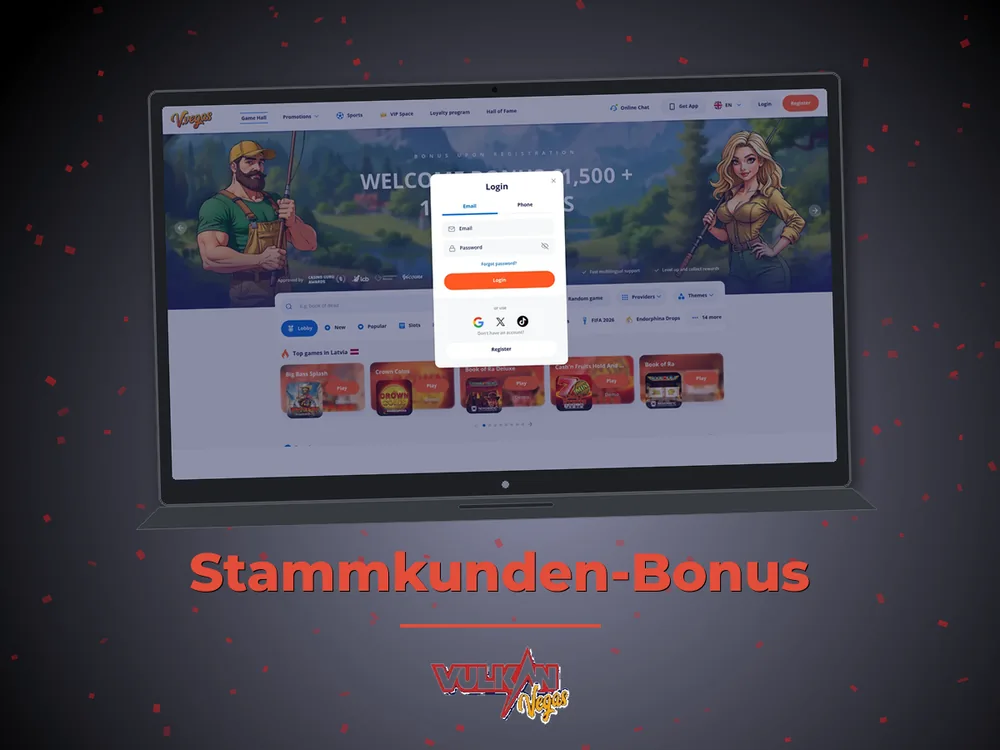 Vulkan vegas - Stammkunden-Bonus