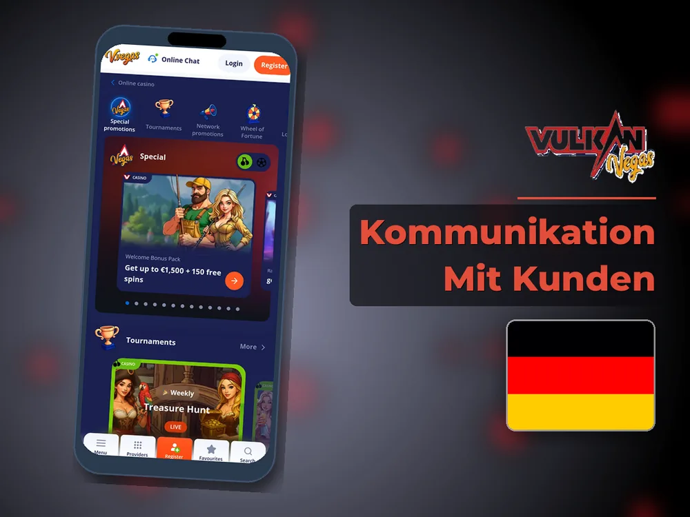 Vulkan vegas - Kommunikation Mit Kunden