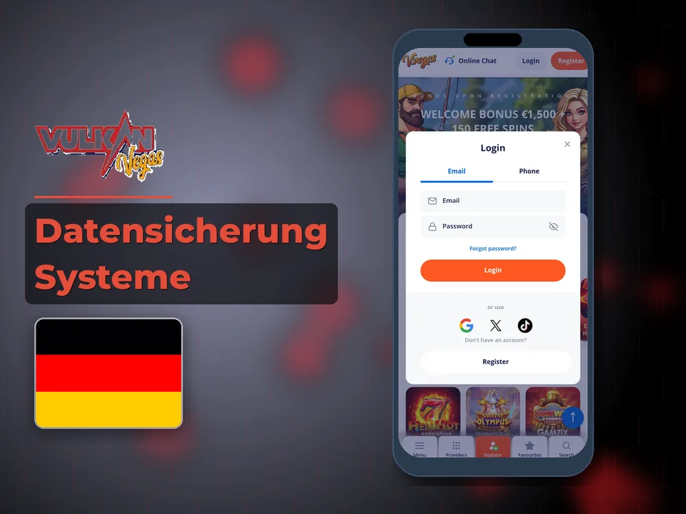 Vulkan vegas - Datensicherung Systeme