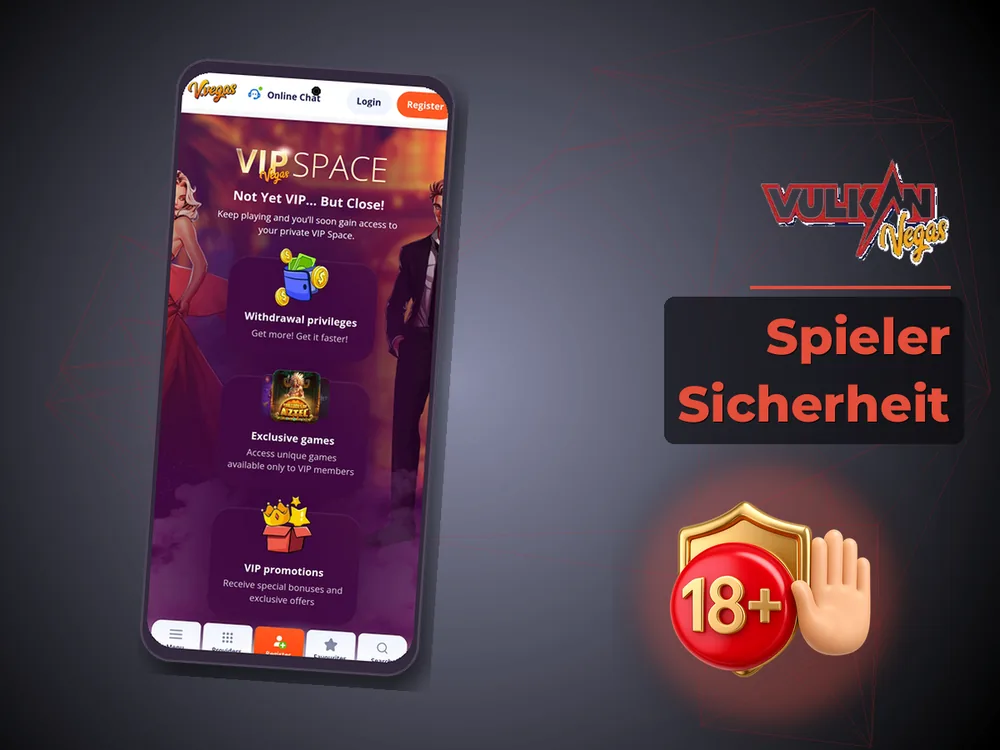 Vulkan vegas - Spieler Sicherheit