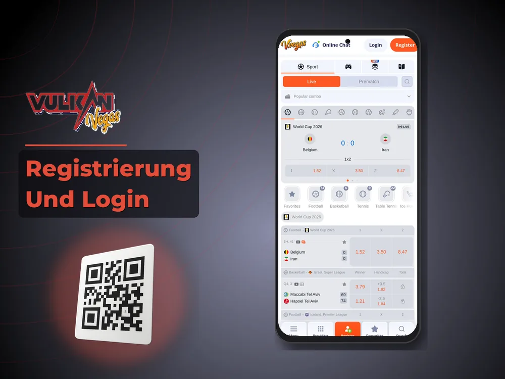 Vulkan vegas - Registrierung Und Login
